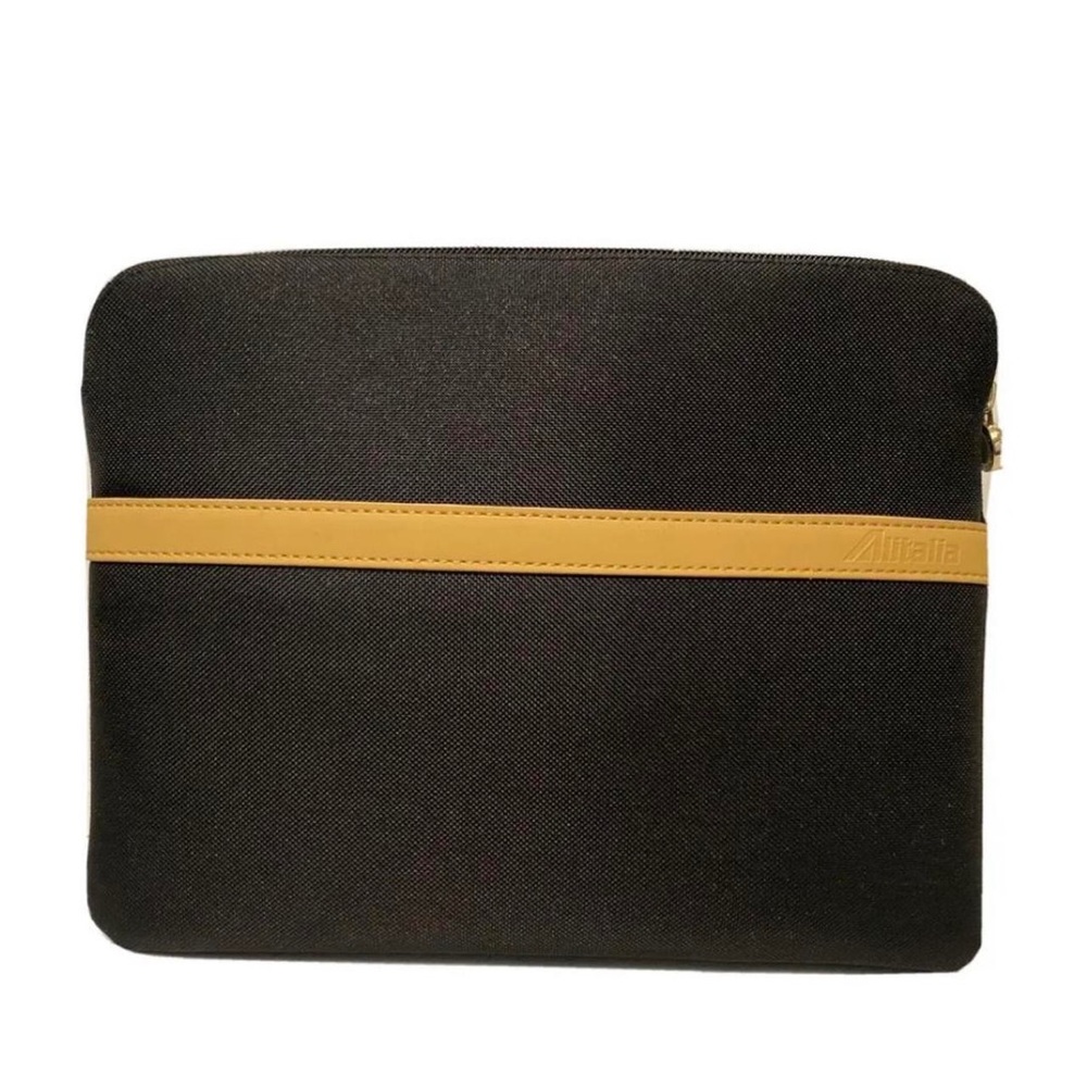 BVLGARI perfums for alitalia zip up pouch